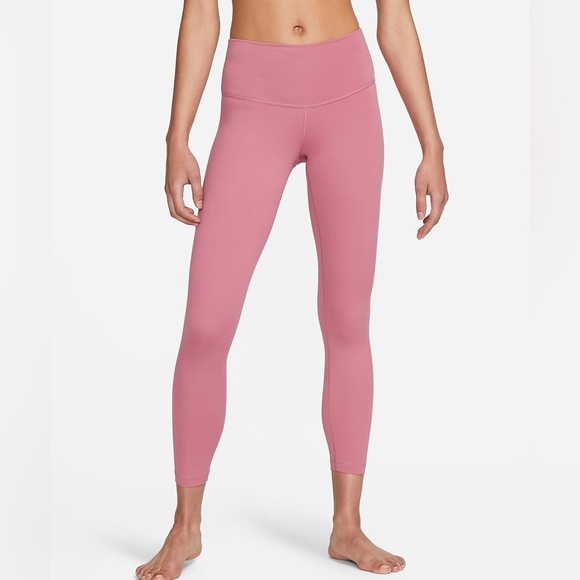 Nike Pink Dri-Fit High Waisted 7/8 Leggings